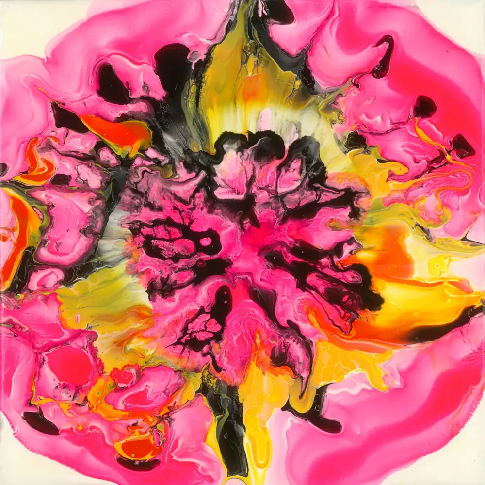 Hot Pink — acrylic painting
